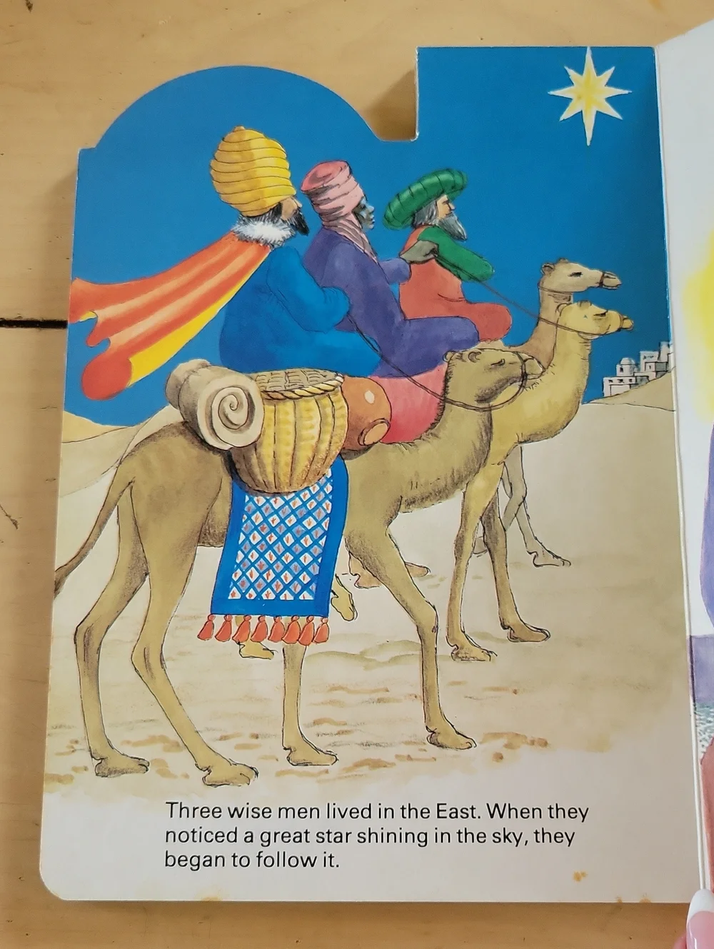 Authentic 1987 The Manger By Pam Mara Boardbook